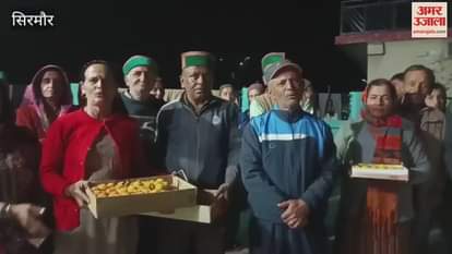 Sirmour Slogans of Zindabad raised in Vinay Kumar home constituency