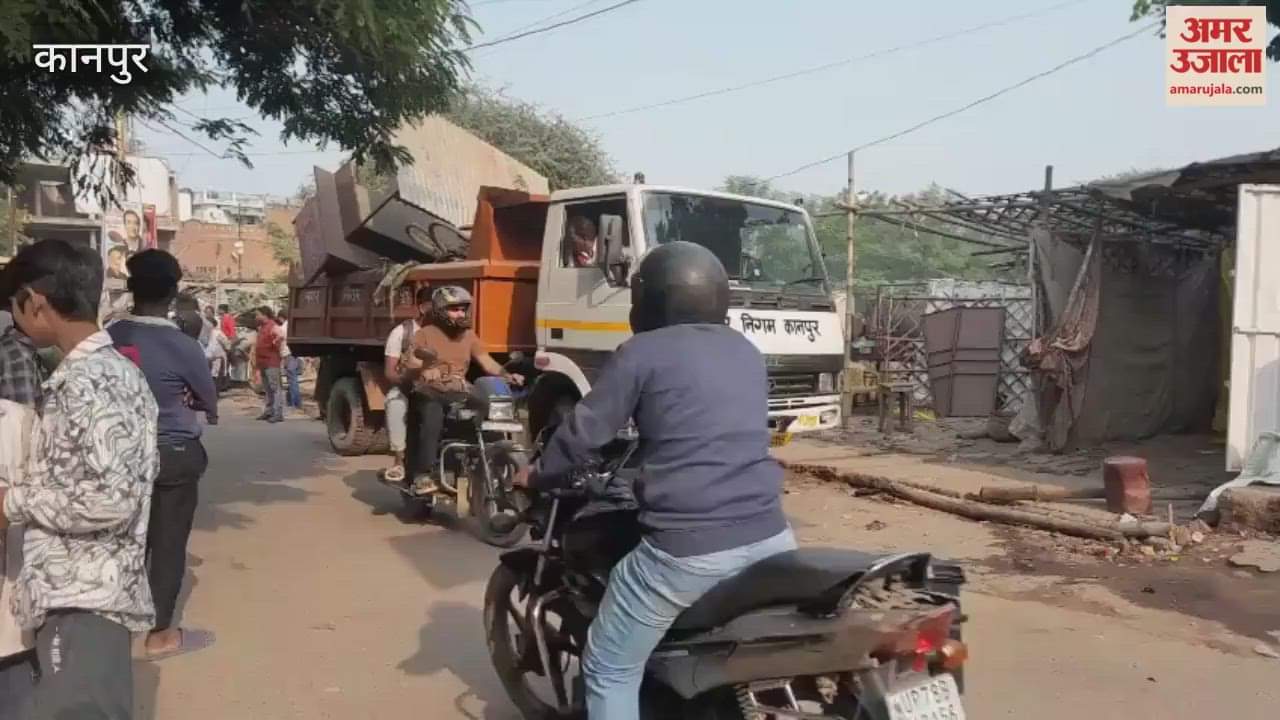 Kanpur: Encroachment drive launched at Barra 8 vegetable market