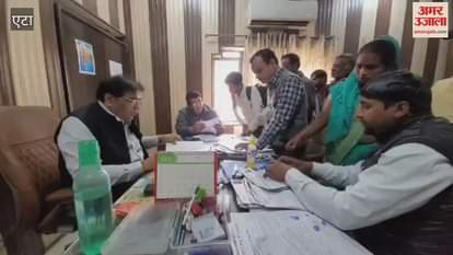 camp organised for disabled at CMO office