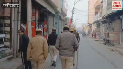 Police conducted a search operation at a madrasa in Faridabad