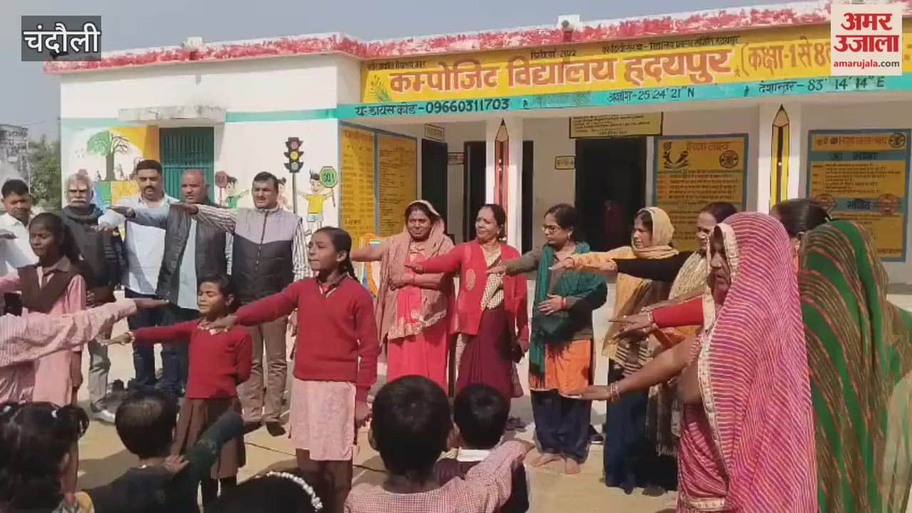 Salutations to Baba Saheb Ambedkar students take oath to uphold Constitution