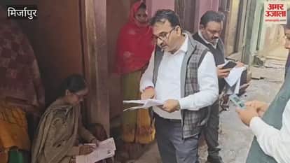 SDM Judicial and other officers made people aware about SIR in mirzapur