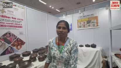 traditional pottery popular in trade fair in Shalini stall from kerala