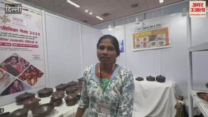 traditional pottery popular in trade fair in Shalini stall from kerala