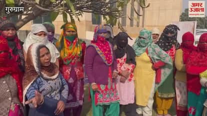 Strike of sanitation workers in Gurugram due to non-payment of salaries on time