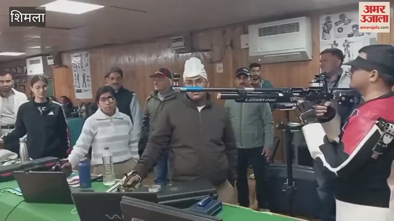 Shimla Shooters from across the state showcased their talent in the 10m air pistol trials