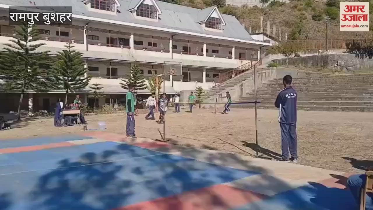 Rampur Bushahr Sports meet organised at Government Senior Secondary School Shingla