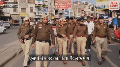 SP did a walking tour of the city