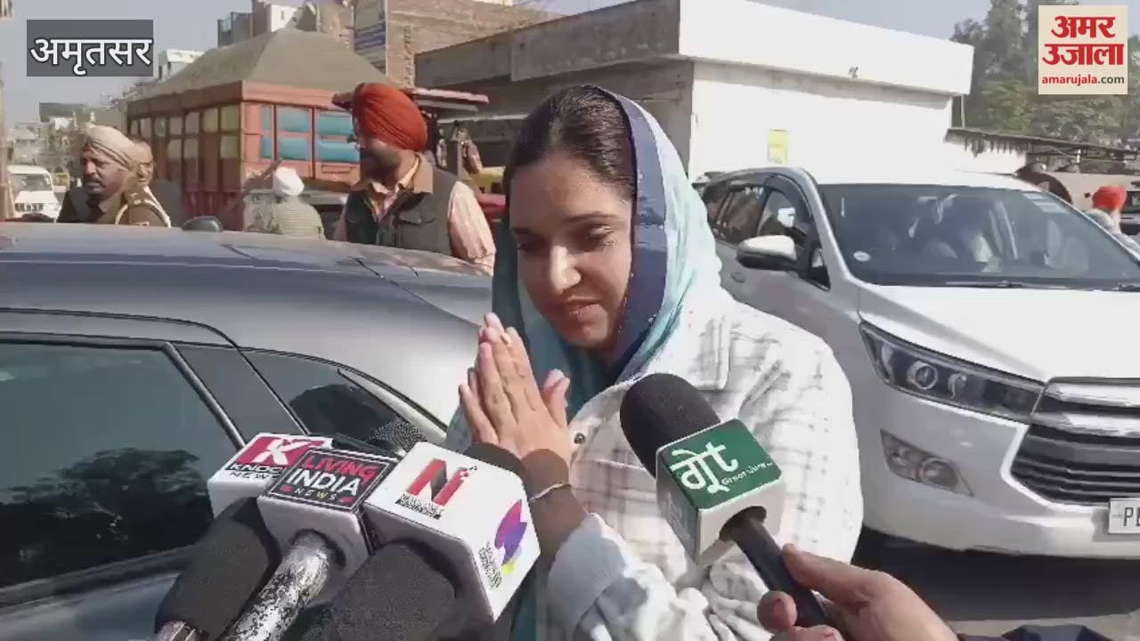 Kanchan Preet Kaur reached Majitha police station in Amritsar