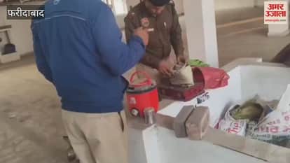 Faridabad police conducted a search operation in the mosque
