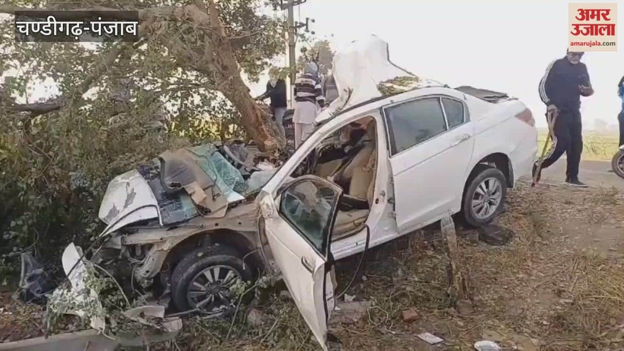 Car accident in Fatehgarh Sahib