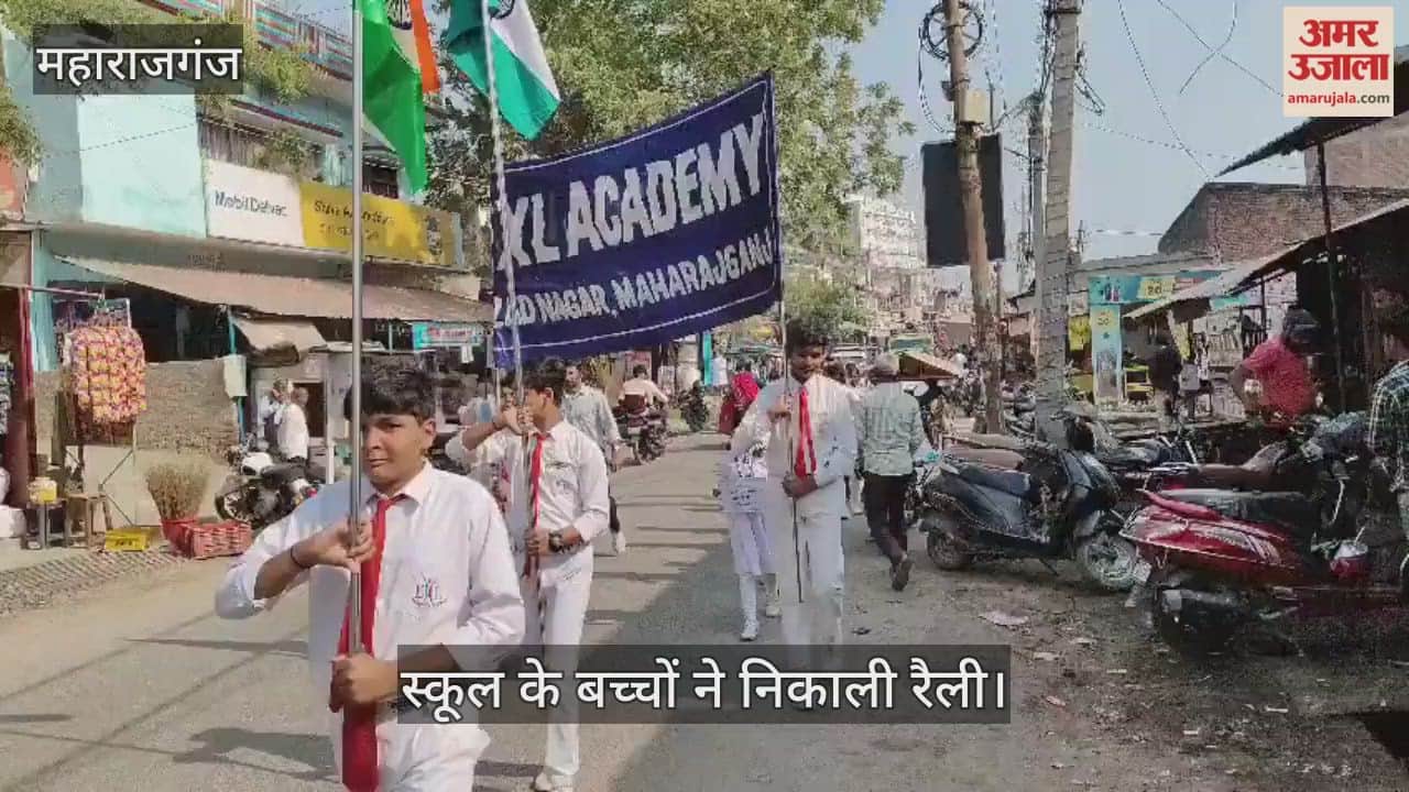 Rally organised on Constitution Day, children participated