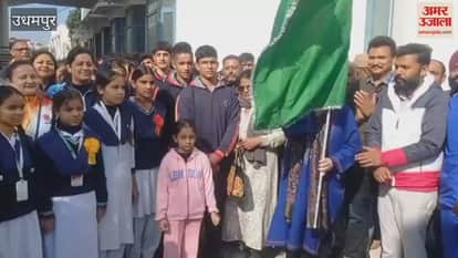 Awareness rally on Constitution Day in Udhampur, DC Saloni Rai flagged off