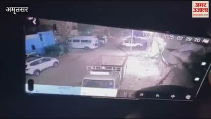 New car set on fire in Amritsa