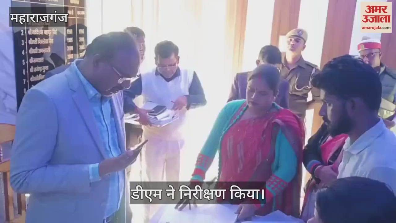 DM inspected the SIR camp and saw the filled forms.