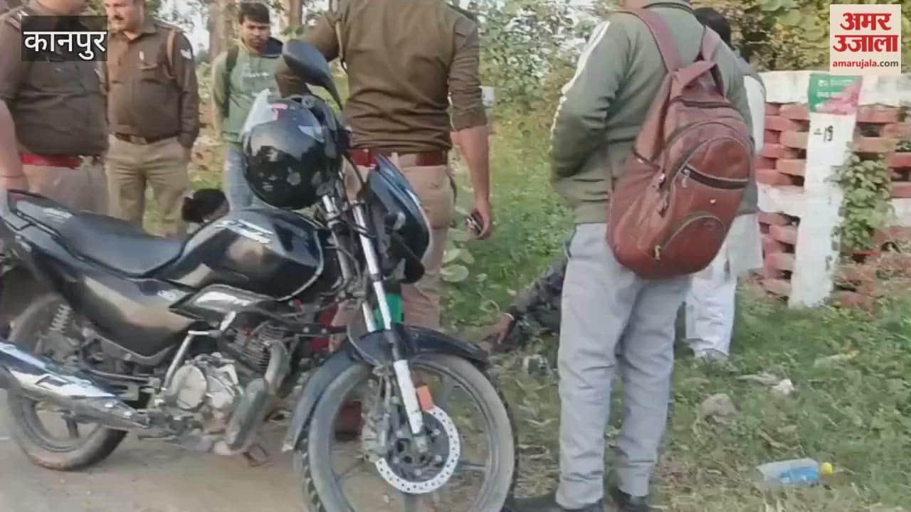 unknown car hit a middle-aged man and two women riding a motorcycle; a helmet saved the driver's life