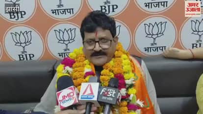 Video: On becoming Jhansi Metropolitan President, Sudhir Singh said that priority will be given to these works.