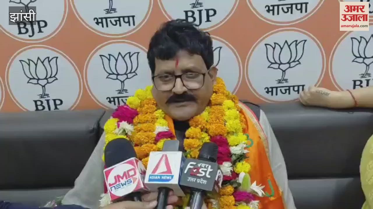 Video: On becoming Jhansi Metropolitan President, Sudhir Singh said that priority will be given to these works.