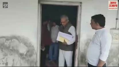 Patwari and assistant arrested for taking bribe of ten thousand rupees in Nuh