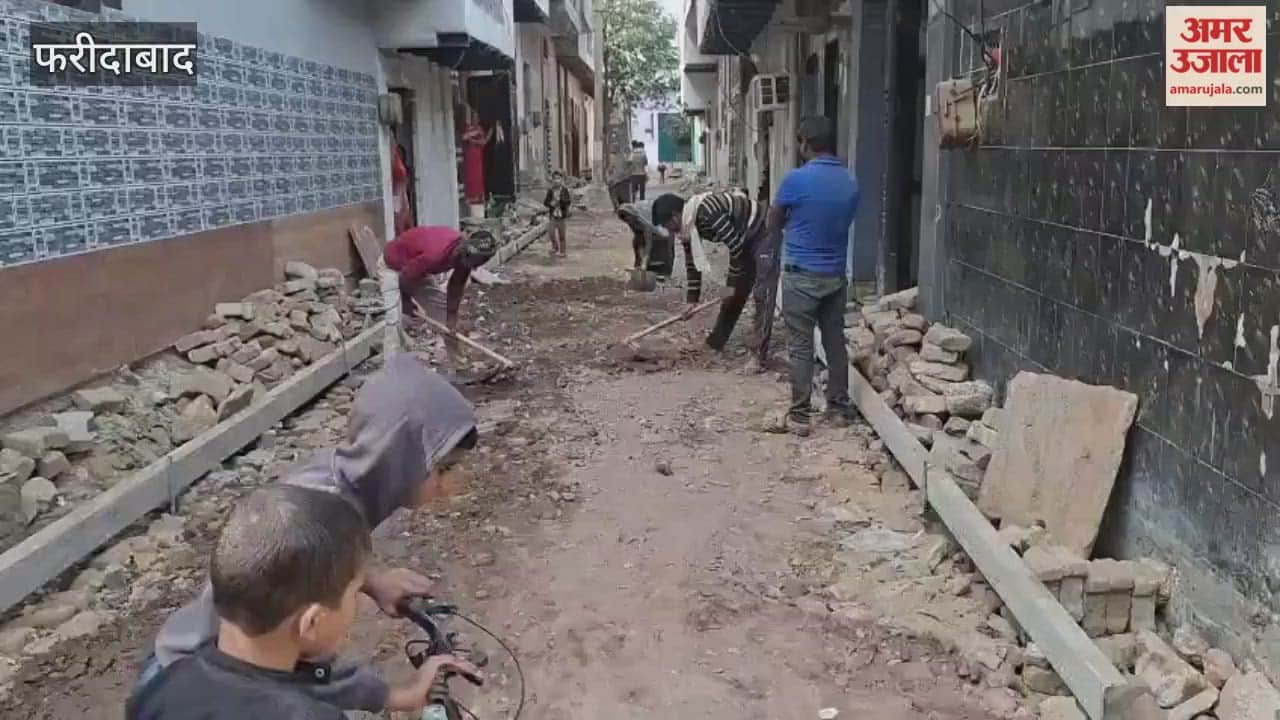 MLA Moolchand Sharma laid foundation stone for inauguration of development works in Ballabhgarh