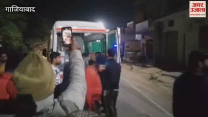 Unknown vehicle wreaks havoc in Muradnagar young man dies due to heavy collision