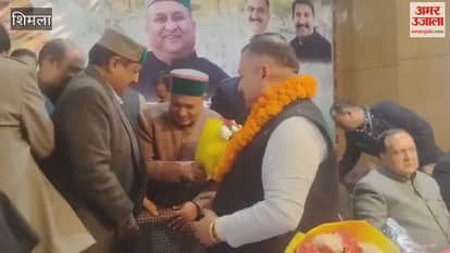 Shimla Newly appointed Himachal Pradesh Congress President Vinay Kumar arrives at Rajiv Bhawan will officially assume charge