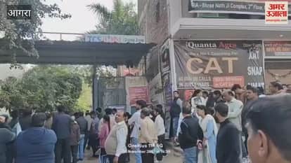 CAT exam held in three shifts in Agra