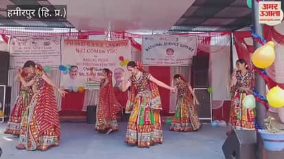 Hamirpur Annual function organised at Government Senior Secondary School Lamblu Sunil Sharma honoured meritorious students