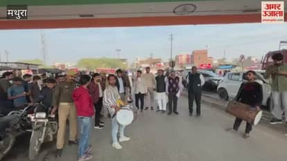 Awareness was created about SIR by going door to door with drums and trumpets