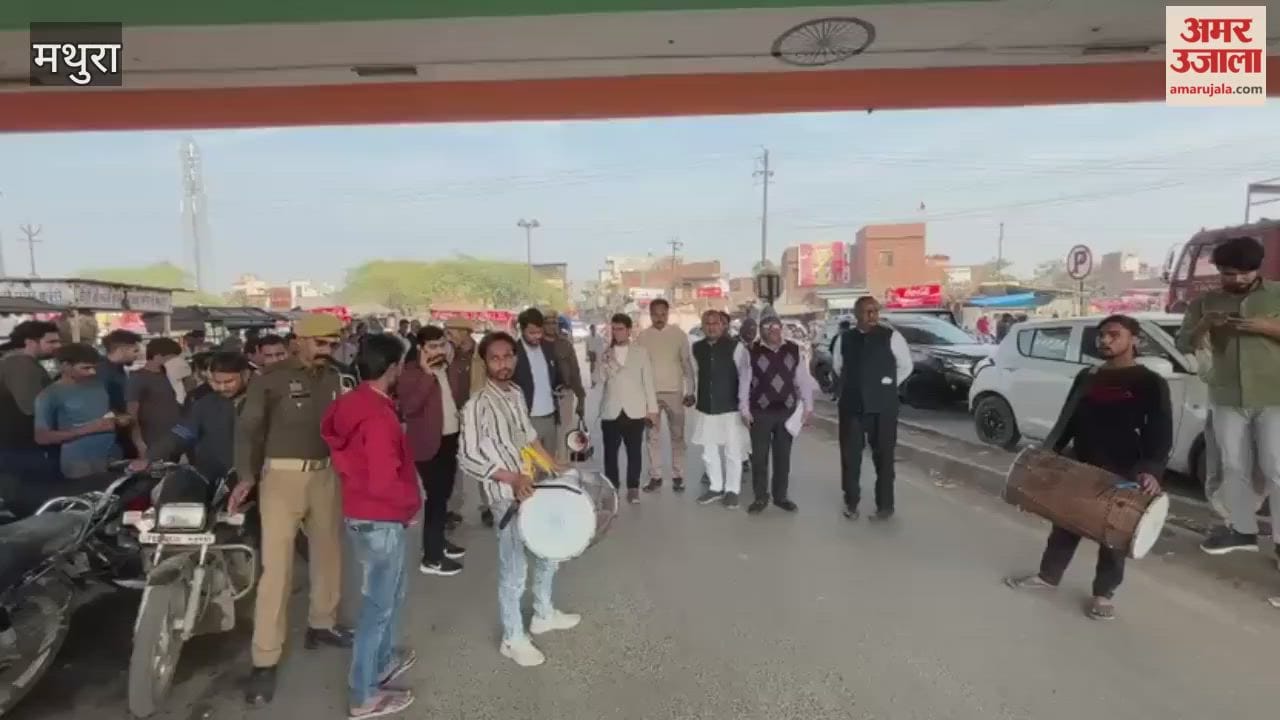 Awareness was created about SIR by going door to door with drums and trumpets