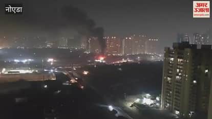 Greater Noida Fire breaks out in hardware shop