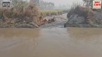 Video Canal track broken in Garhmukteshwar