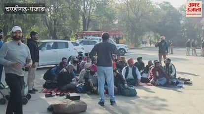 PRTC employees stage protest at Jagraon bus stand