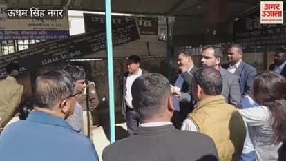 SDM arrived with JCB to break the chamber in khatima