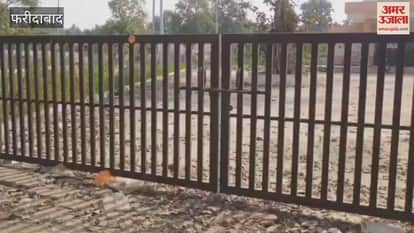 Inauguration of bus stand stuck for seven months due to differences between two departments in Faridabad