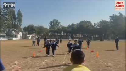 Sirmour Students displayed their sporting talent at Army Public School Nahan