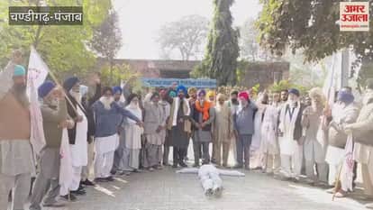 United Kisan Morcha protest in Jira over  electricity bill