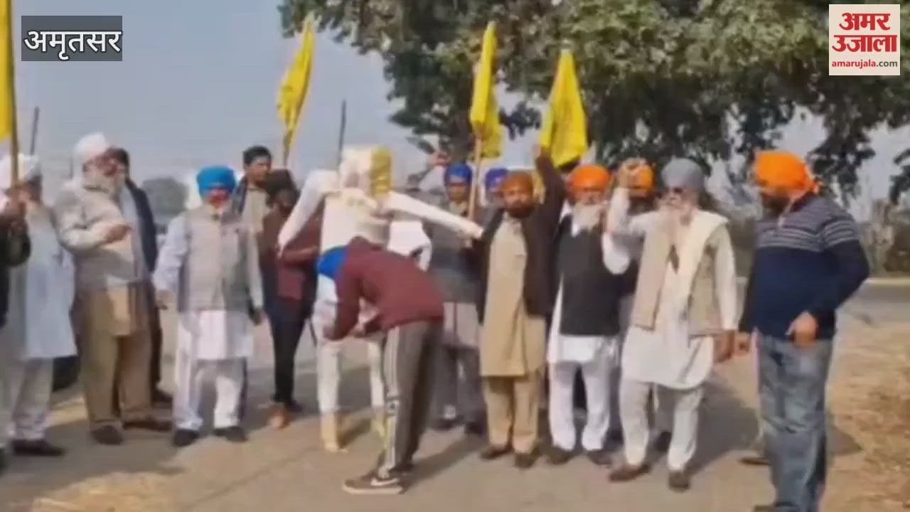 Farmers protest against smart meters in Amritsar