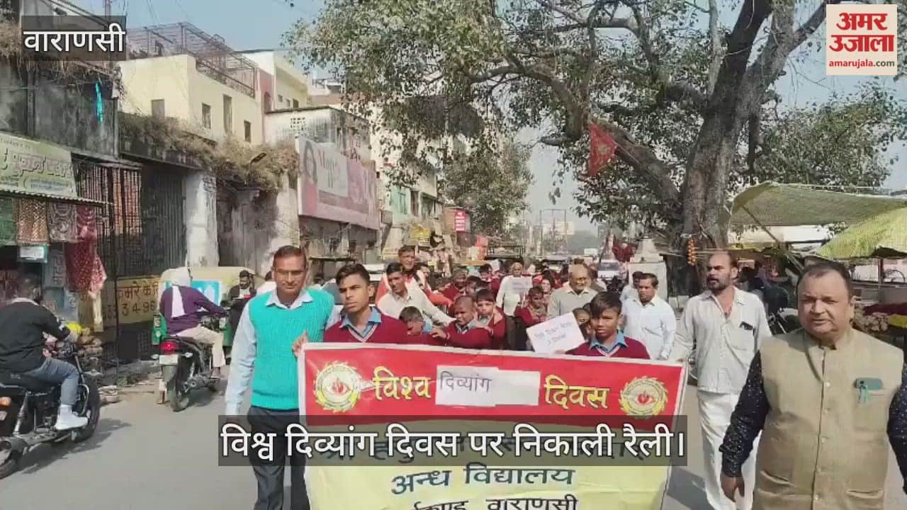 Rally organised on World Disability Day