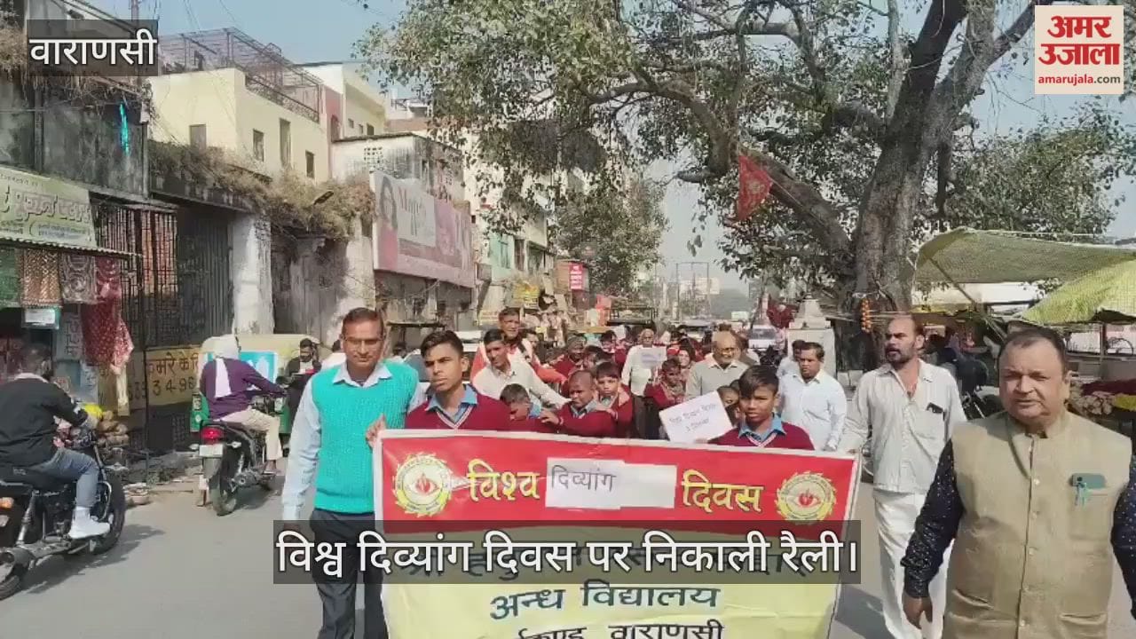 Rally organised on World Disability Day