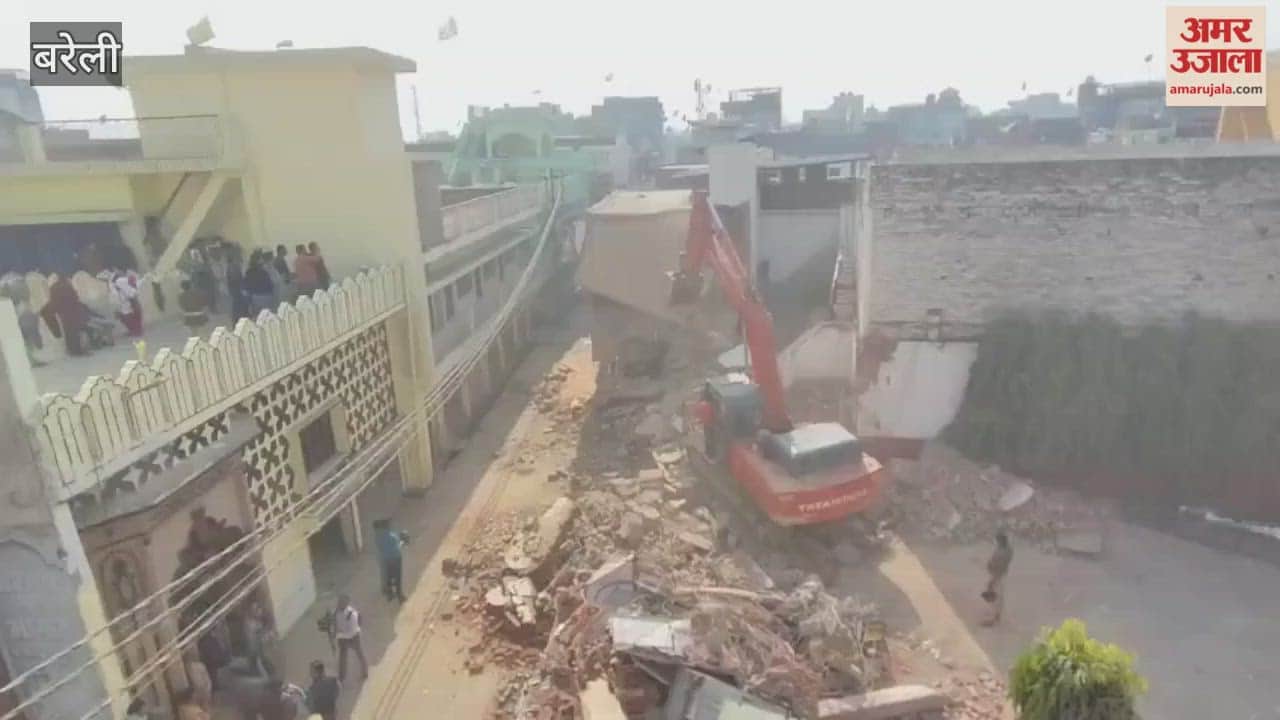 Bulldozers razed the wedding halls in Bareilly