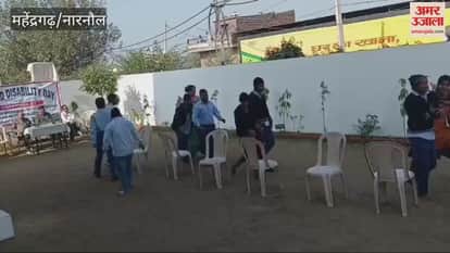 In Narnaul, Sonal was first in musical chair and Himanshu was first in long jump.