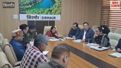 Sirmour DC instructions All departments should complete necessary preparations for the winter season in time