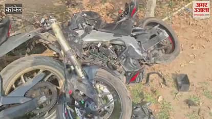 One person died and another was seriously injured in a road accident in Kanker