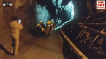 Chamoli: CISF conducted a mock drill at the outpost barrage site of NTPC Tapovan.