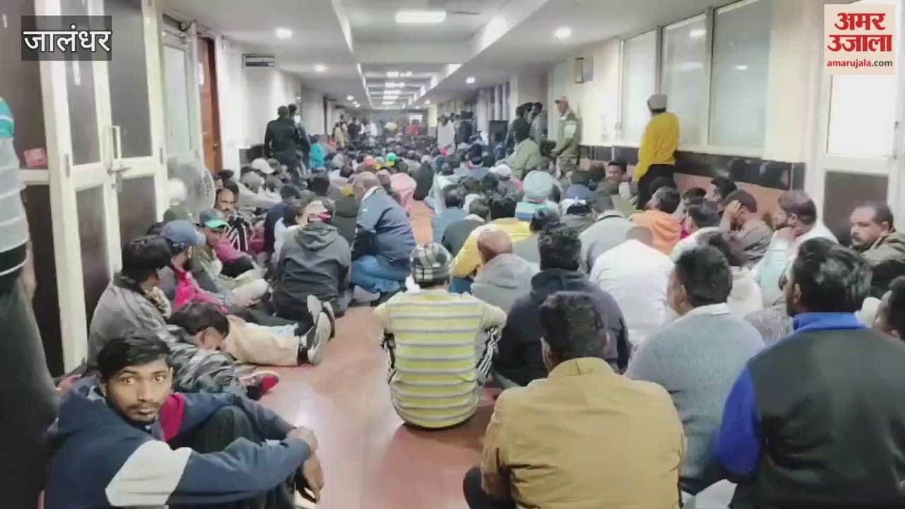 Jalandhar Municipal Corporation employees on strike