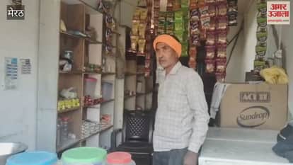 Meerut: Theft of thousands of rupees from Kumbal Kar Confectionery on Lavad Road in Daurala