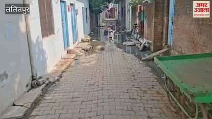 Lalitpur Municipality Ward 16 has no drainage system, forcing people to wade through the filth.