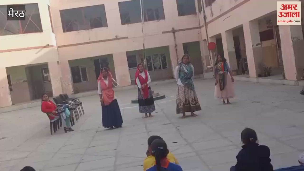 Meerut: Children presented cultural program in Scout Guide camp