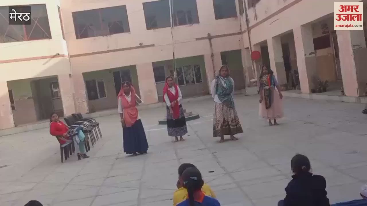 Meerut: Children presented cultural program in Scout Guide camp